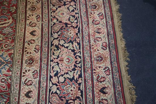 A Kirman carpet, 19ft x 15ft 6in.